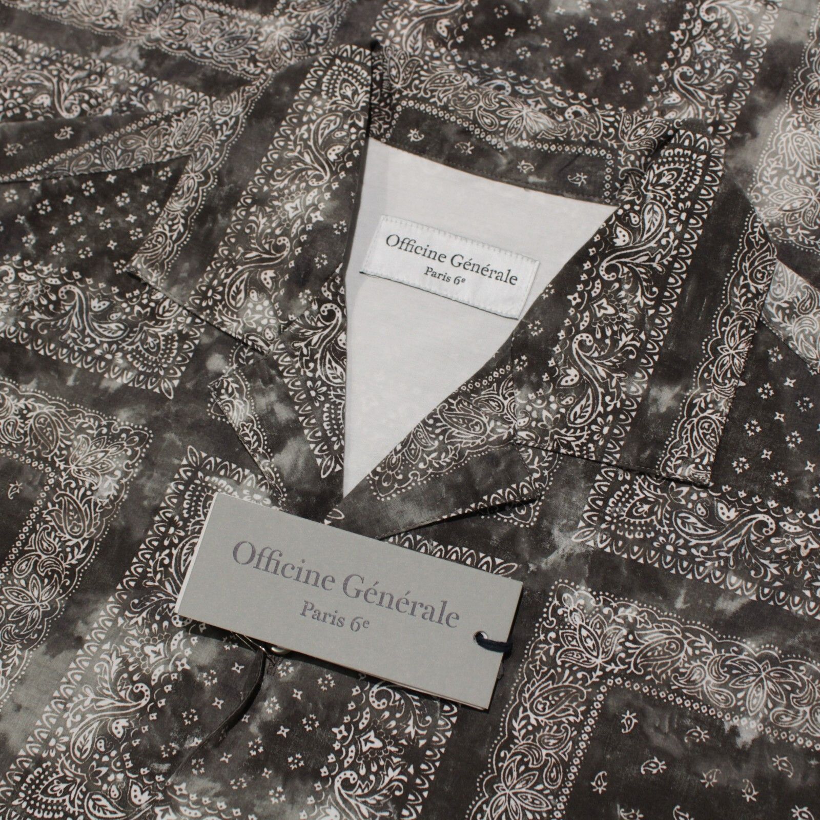 Officine Generale Officine Generale New with tags Shirt Size S US In Gray Size US S / EU 44-46 / 1 - 1 Thumbnail