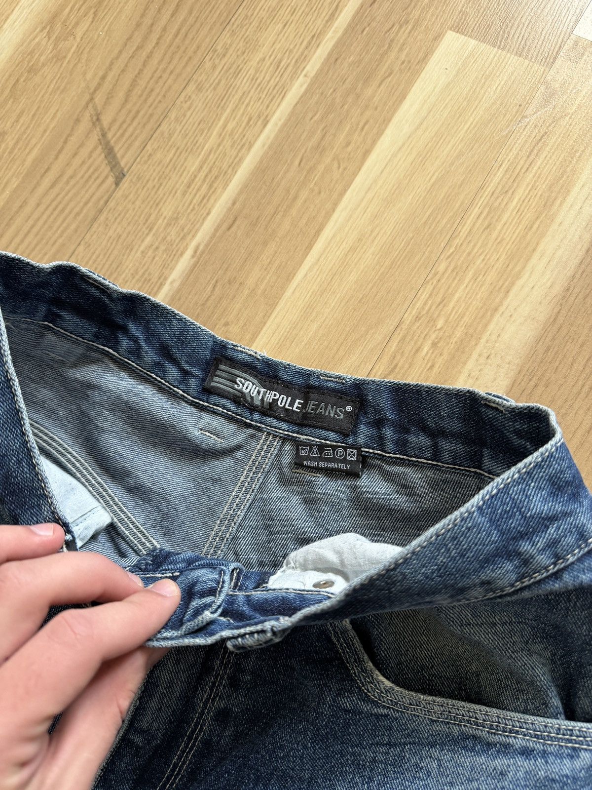 Southpole SoutPole new york vintage rap jeans hip hop skateboarding 90 Size US 29 - 7 Thumbnail