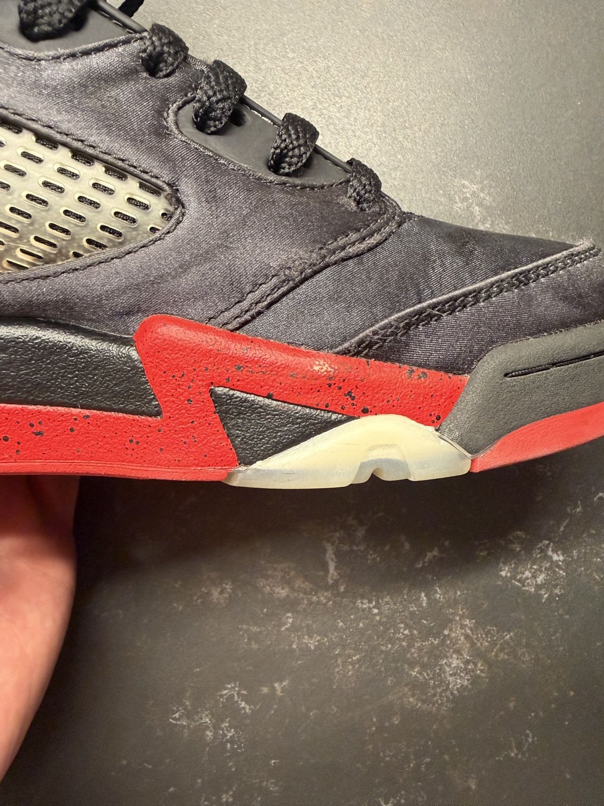 Jordan Brand Jordan 5 Satin Bred Size US 8.5 / EU 41-42 - 11 Thumbnail
