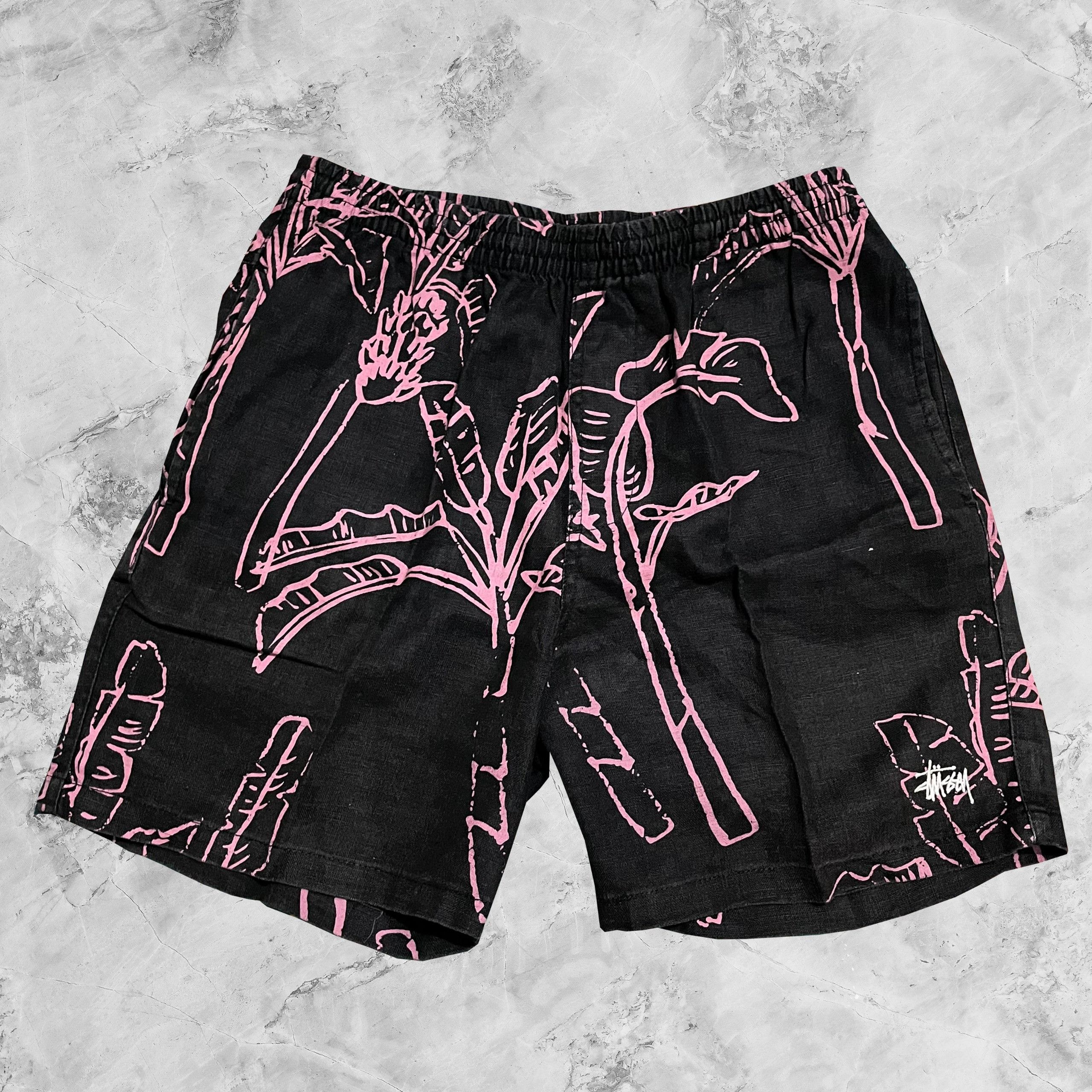 Stussy Short Pants Relaxed Floral
