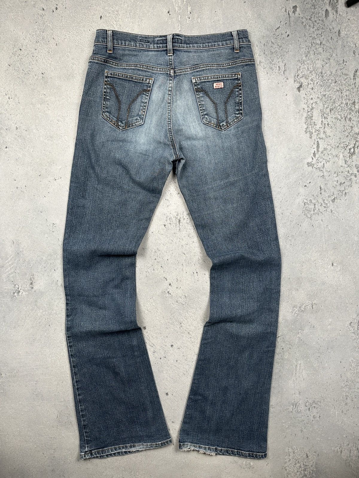 Miss Sixty Miss Sixty Tommy Bootcut Low Rise Blue Denim Flared Jeans Size 28" / US 6 / IT 42 - 1 Thumbnail
