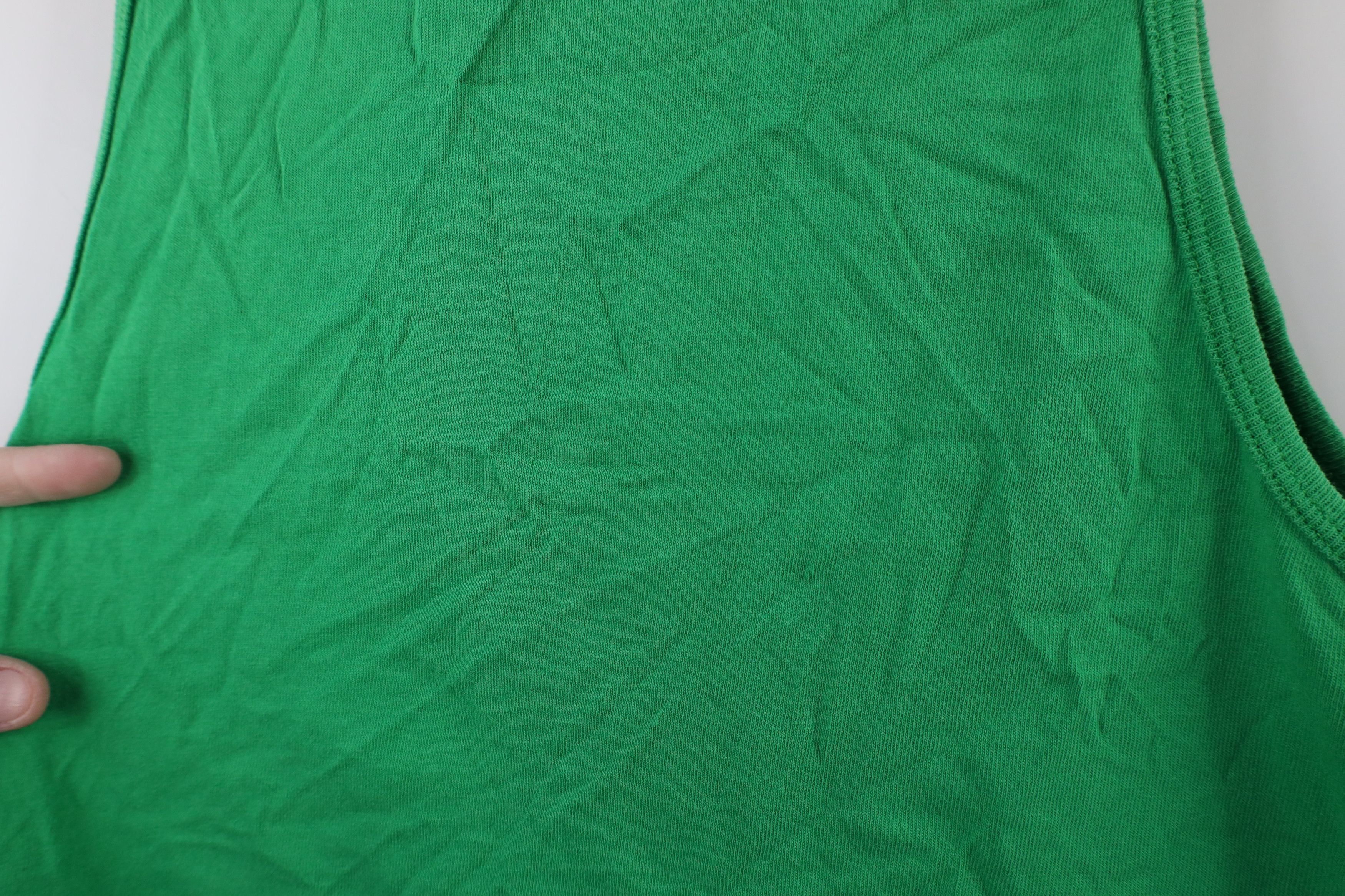 Speedo × Vintage Vintage 90s Speedo Tank Top T-Shirt Kelly Green Cotton USA Size US M / EU 48-50 / 2 - 11 Thumbnail
