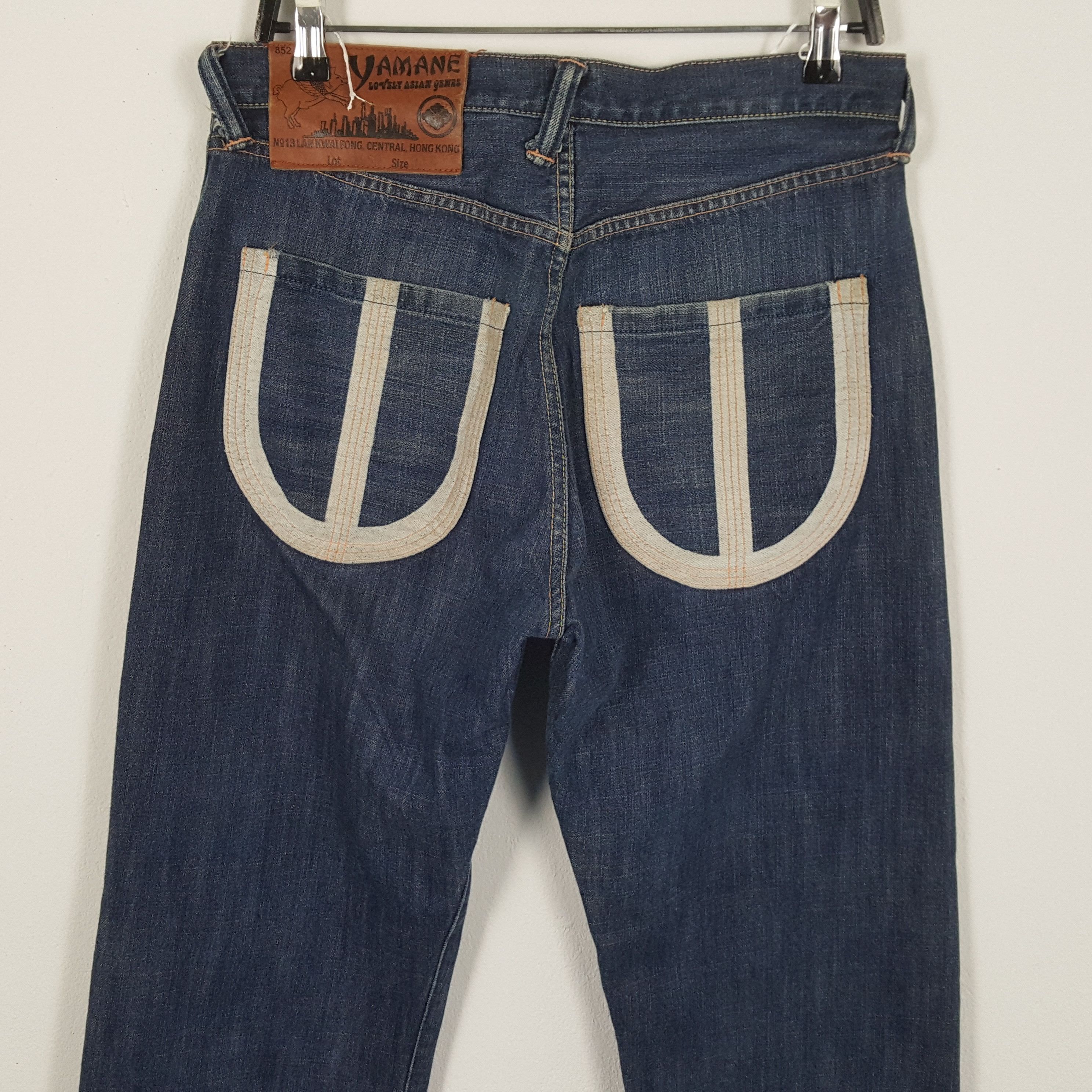 Evisu × Japanese Brand × Vintage EVISU Japanese Brand Streetwear Custom Daicock Jeans Size US 31 - 5 Thumbnail