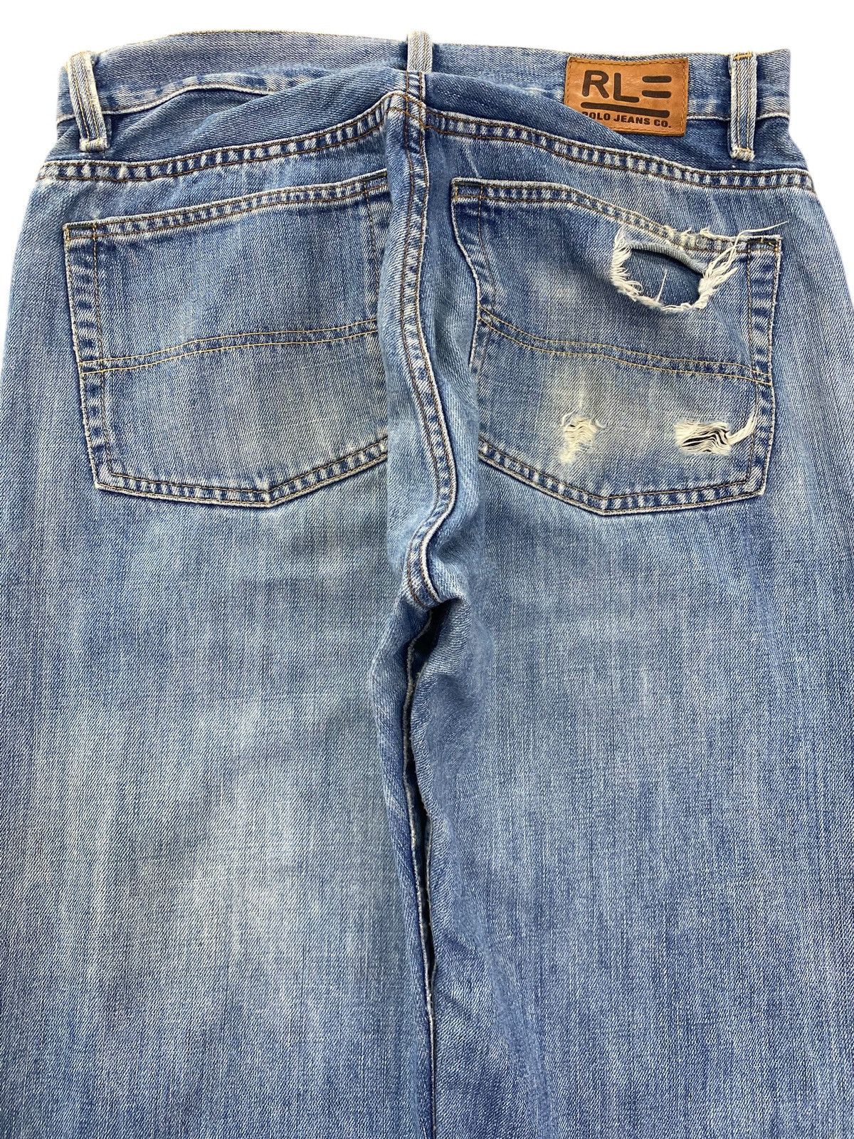 Polo Ralph Lauren Polo Faded Wash Style Baggy Jeans Size US 32 / EU 48 - 4 Thumbnail