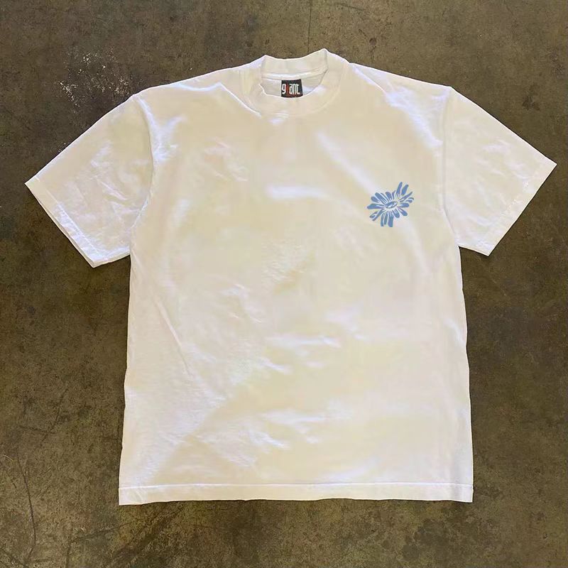 Japanese Brand × Vintage Floral print white casual cotton t-shirt Size US M / EU 48-50 / 2 - 2 Thumbnail