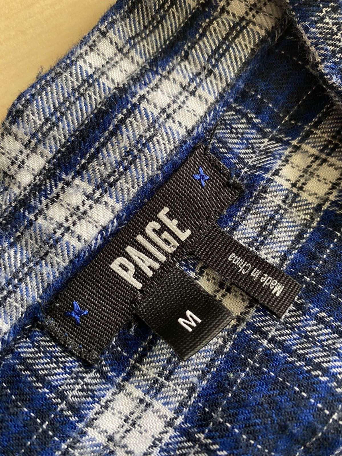 Paige Paige Check Flannel ls pocket shirt Size M / US 6-8 / IT 42-44 - 5 Thumbnail