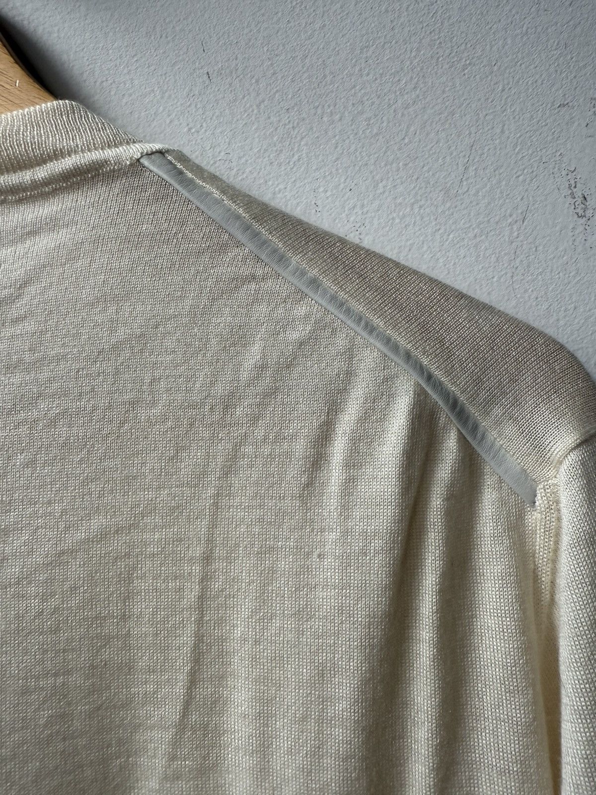 Berluti Berluti Cashmere Silk Cream Sweater Size US L / EU 52-54 / 3 - 5 Thumbnail
