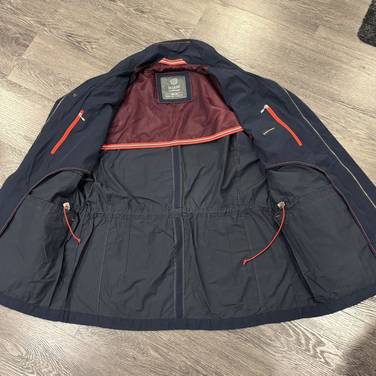 Bugatti Bugatti Jacket 3 Season, Navy with red accents, Men’s Large Size US L / EU 52-54 / 3 - 2 Thumbnail