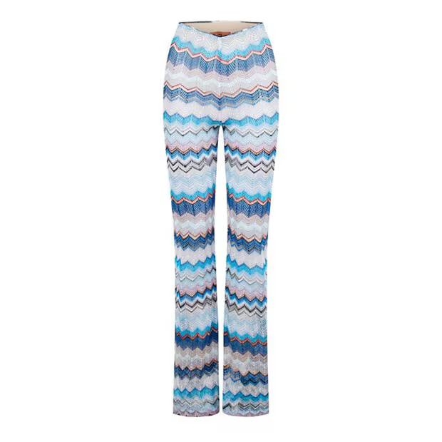Missoni o1g2r1mq1124 Trouser in Multicolor Size 28" / US 6 / IT 42 - 1 Thumbnail