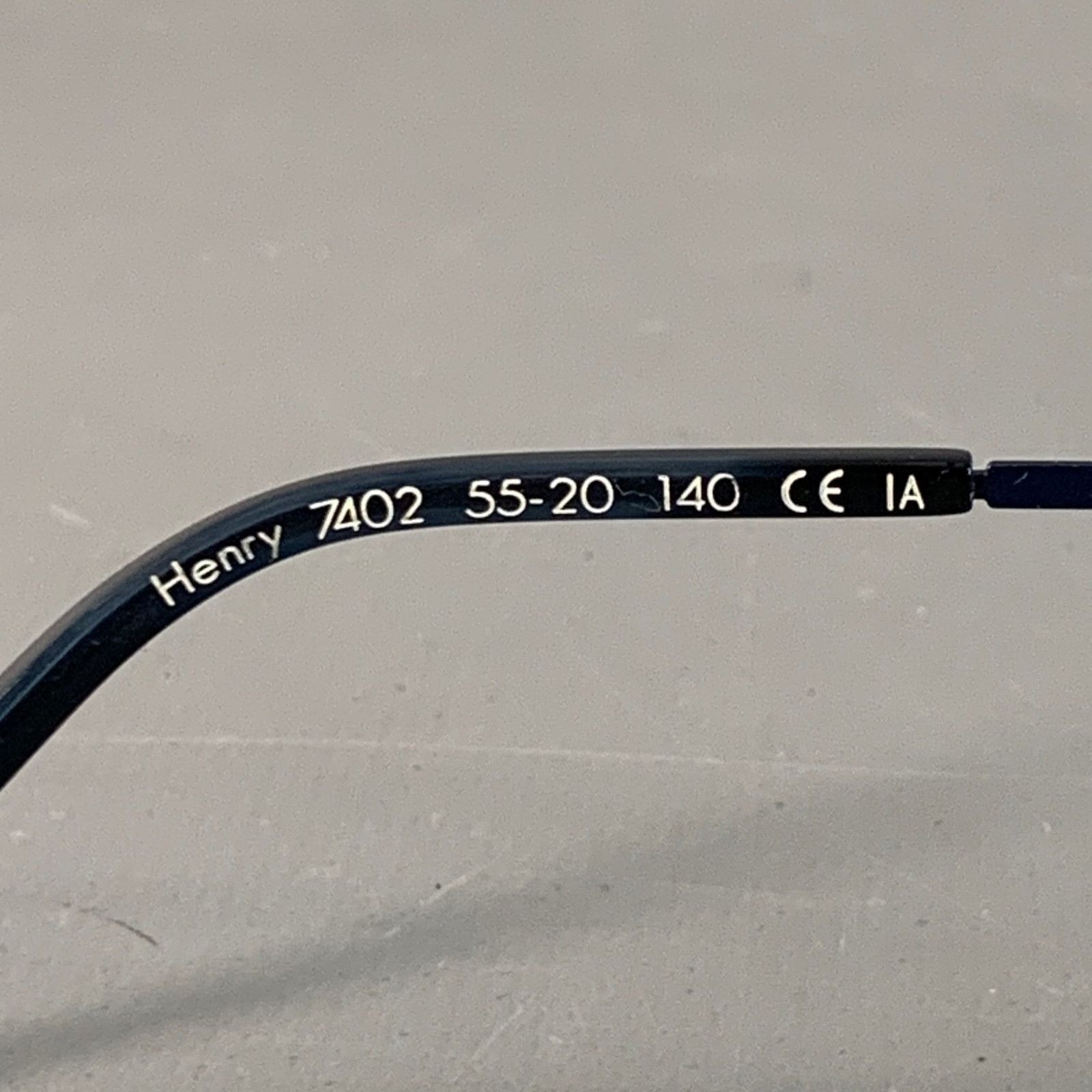 Other DE STIJL Henry Blue Metal Aviator Frames Eyewear Size ONE SIZE - 5 Thumbnail