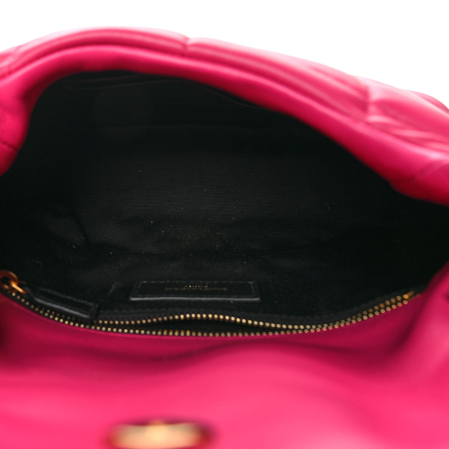 Saint Laurent Paris o1b1hav110225 Size: OS / Puffer Toy Bag in Bubblegum Pink Size ONE SIZE - 6 Thumbnail
