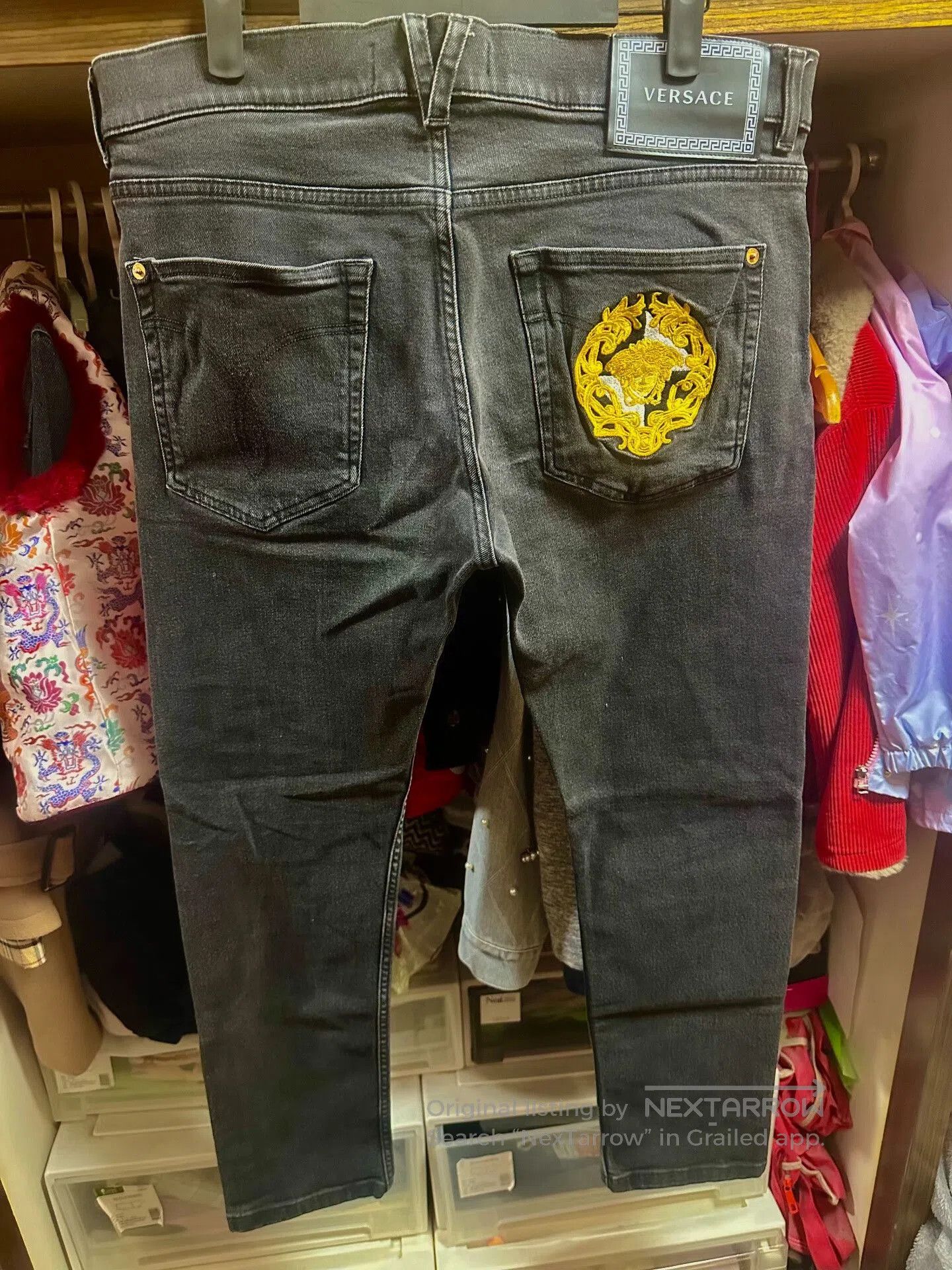 Versace Versace High-End Show Jeans. Size US 36 / EU 52 - 1 Thumbnail