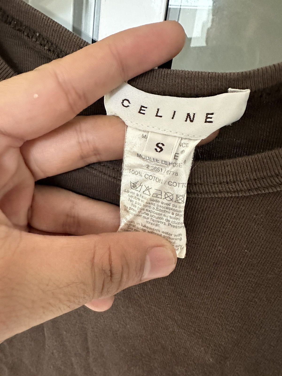 Celine Celine Logo Tank Top Made In France Size US XS / EU 42 / 0 - 11 Thumbnail