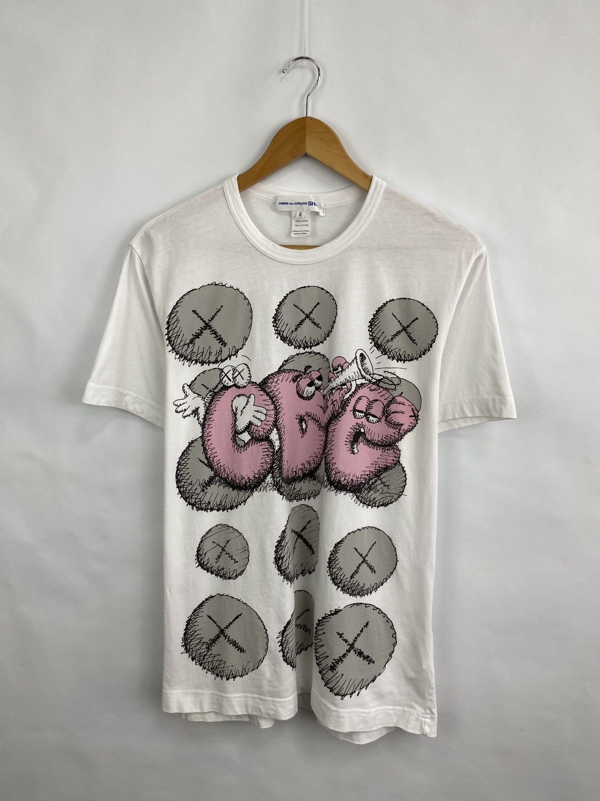Comme des Garcons Comme Des Garcons Kaws T-Shirt Y2K Rare Retro Hype Size US M / EU 48-50 / 2 - 3 Thumbnail