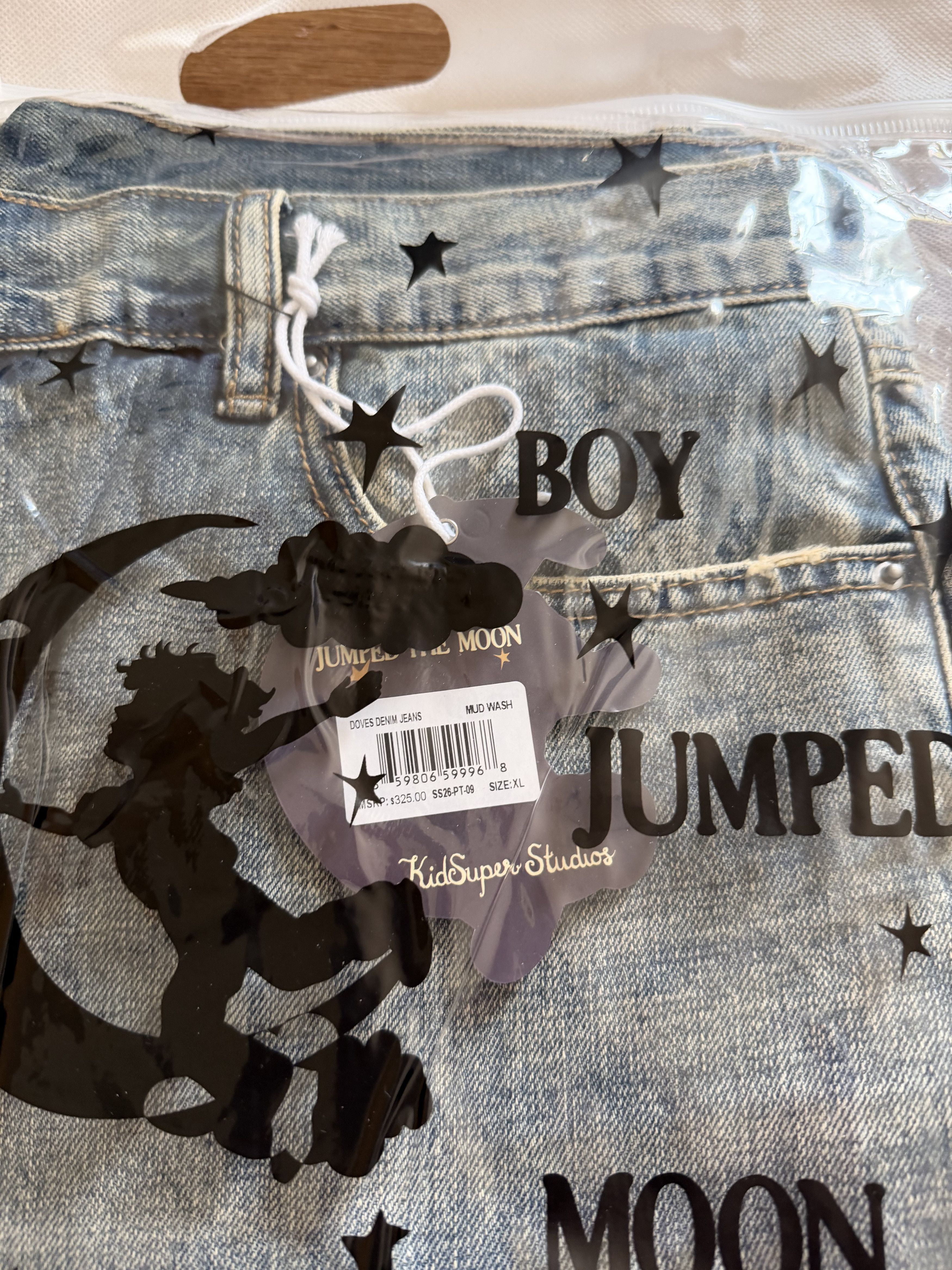 KidSuper KidSuper Studios Doves Denim Jeans Mud Wash Size US 36 / EU 52 - 4 Thumbnail