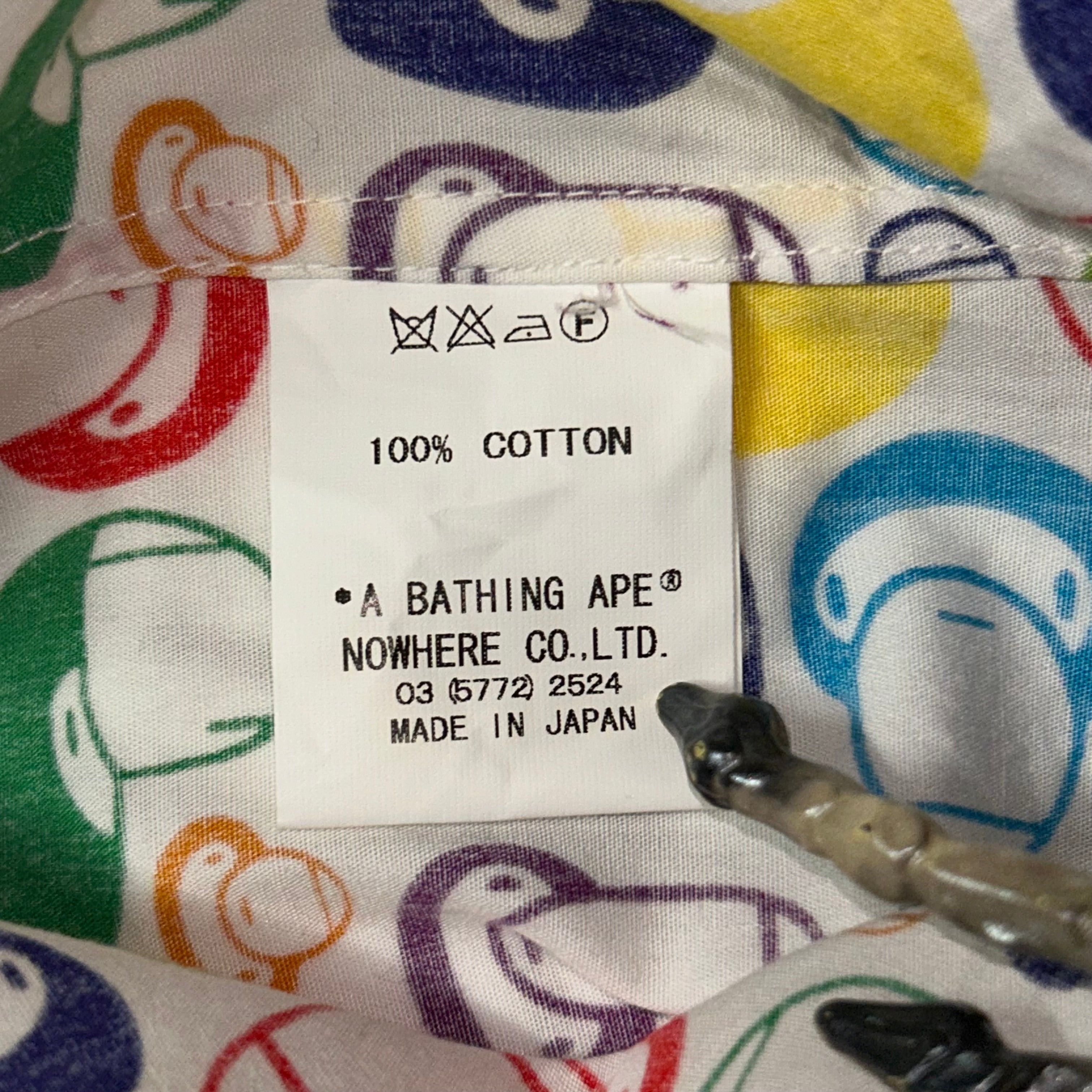 Bape Bape Baby Milo Multi Camo Button Up Size L Size US L / EU 52-54 / 3 - 7 Thumbnail
