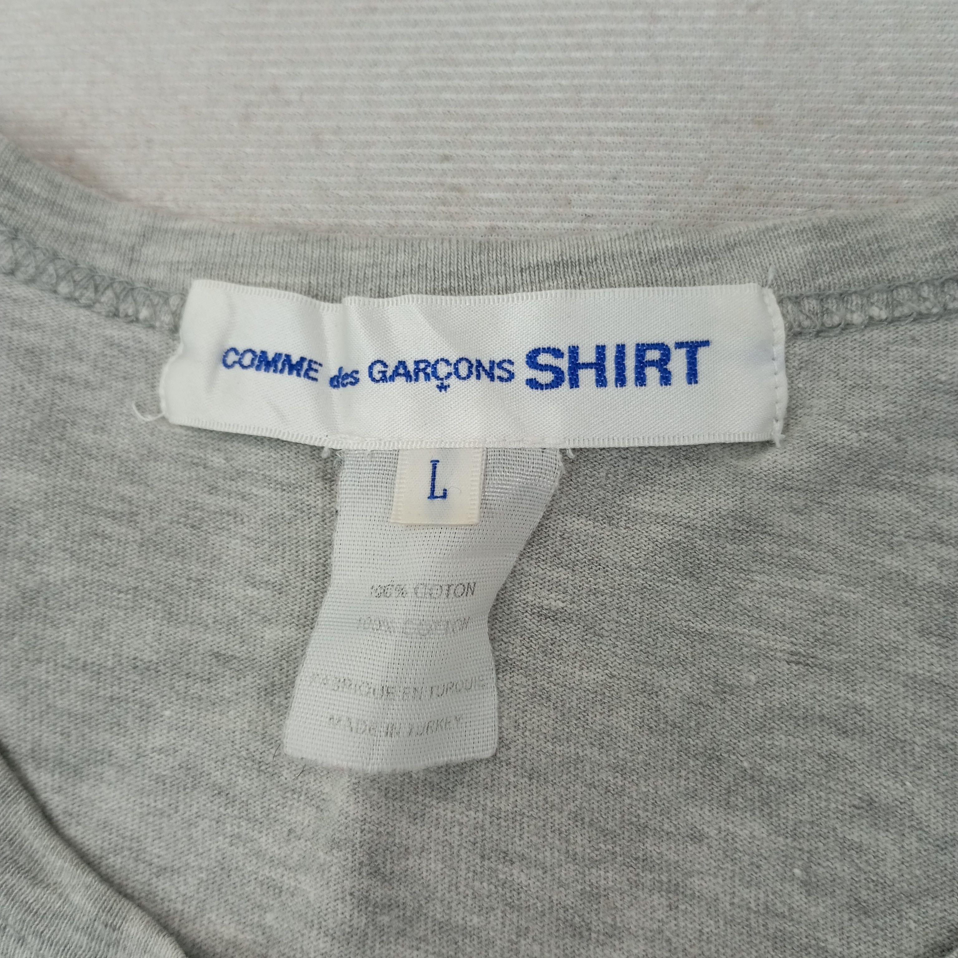 Comme des Garcons Comme Des Garcons Japanese Brand Tshirt c239n17 Size US L / EU 52-54 / 3 - 3 Thumbnail