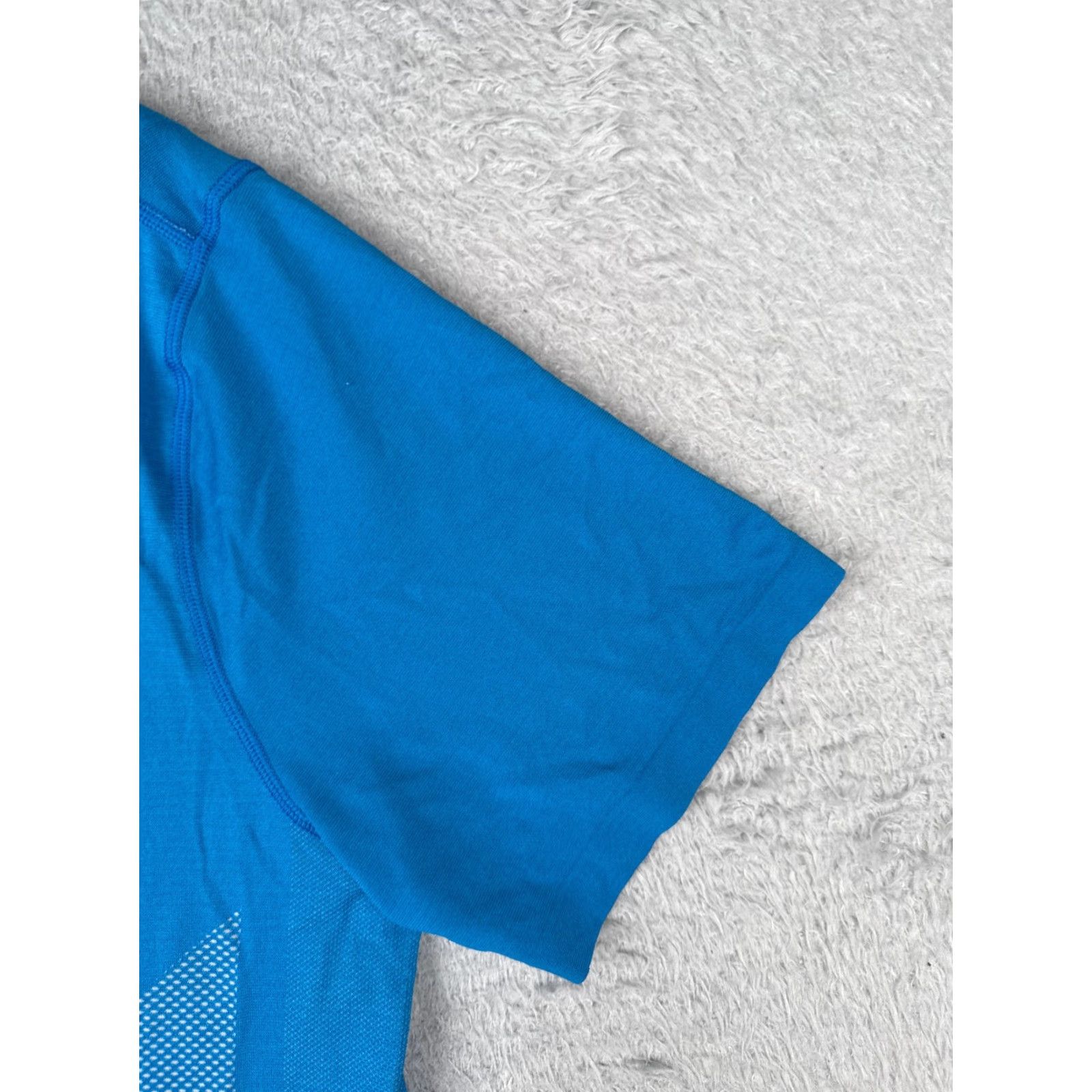 The North Face The North Face Shirt Men Large Blue Short Sleeve Vaporwick Polyester Blend READ Size US L / EU 52-54 / 3 - 2 Thumbnail