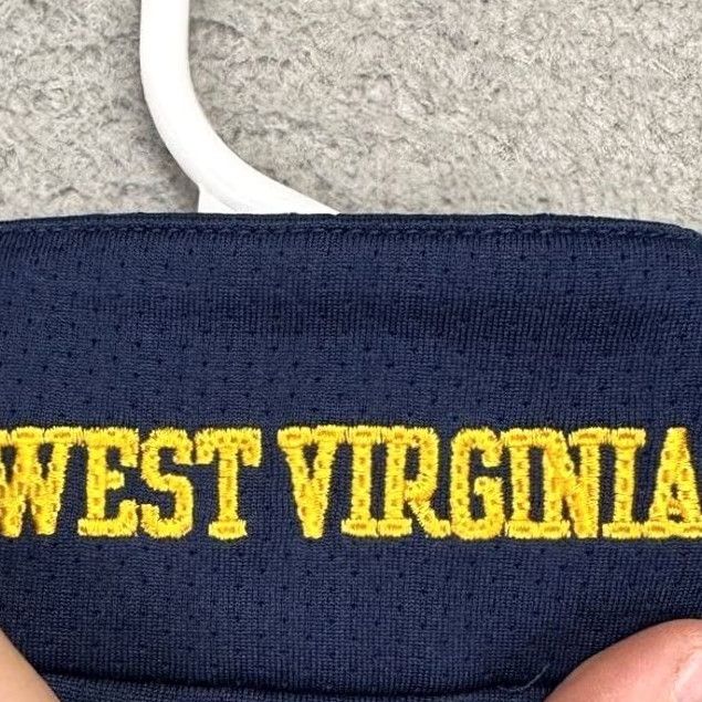 Nike VINTAGE West Virginia Mountaineers Nike Jacket Men Medium Navy Blue Zip Full ZIp EUC Size US M / EU 48-50 / 2 - 7 Thumbnail