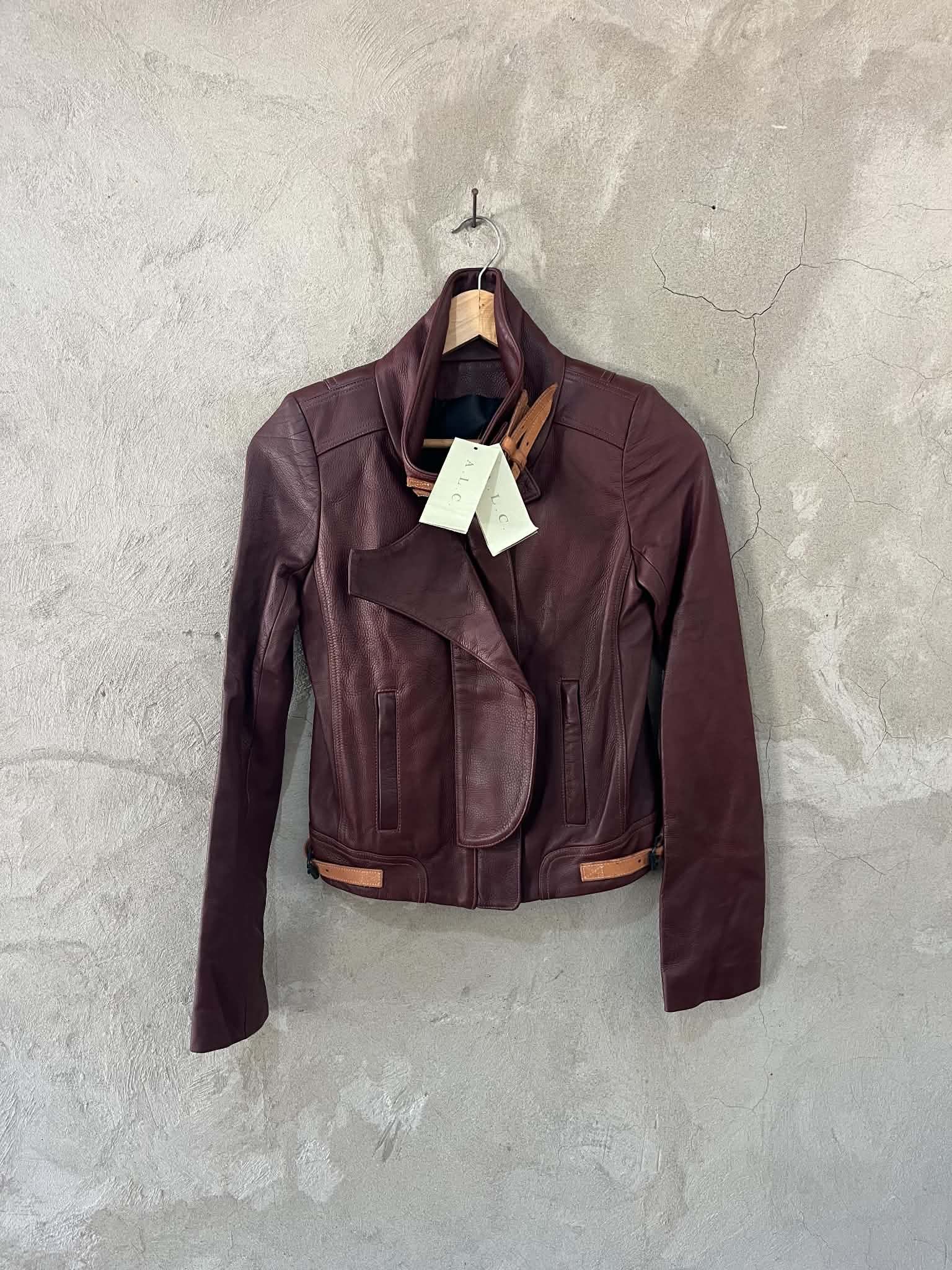 A.L.C. A.L.C Shaw leather jacket Size XXS / US 00 / IT 34 - 1 Thumbnail