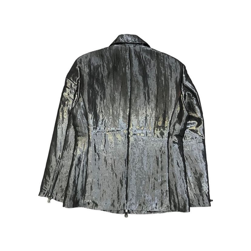 5351 POUR LES FEMMES Metal Jacket 5351 Pour Les Hommes Vintage Size M / US 6-8 / IT 42-44 - 2 Thumbnail