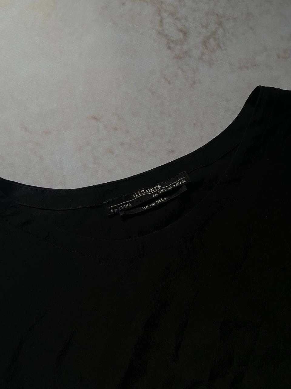 Allsaints × Vintage Vintage Allsaints Y2K Mini Logo Basic Luxury Tank Tee Size US M / EU 48-50 / 2 - 2 Thumbnail