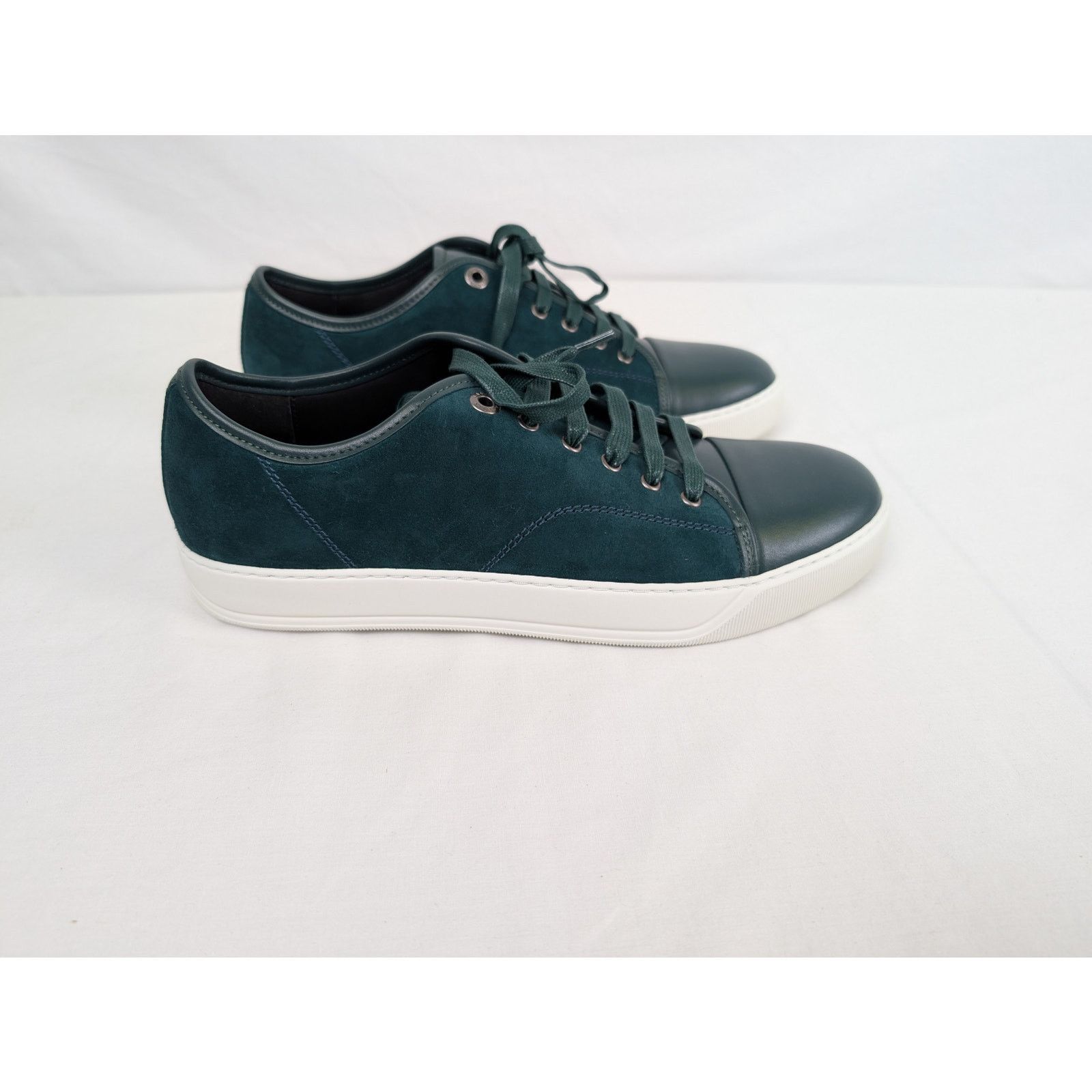 Lanvin o1rshd1 DBB1 Sneakers in Dark Green Size US 11 / EU 44 - 9 Thumbnail