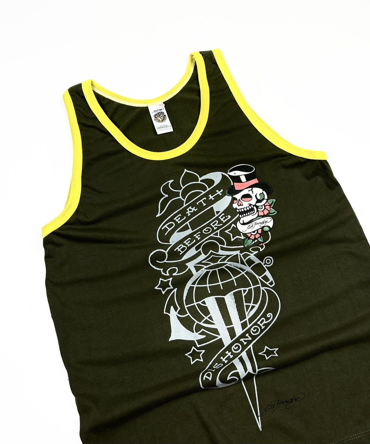 Christian Audigier × Designer × Ed Hardy Ed Hardy tank top skull logo tee Size US M / EU 48-50 / 2 - 2 Thumbnail
