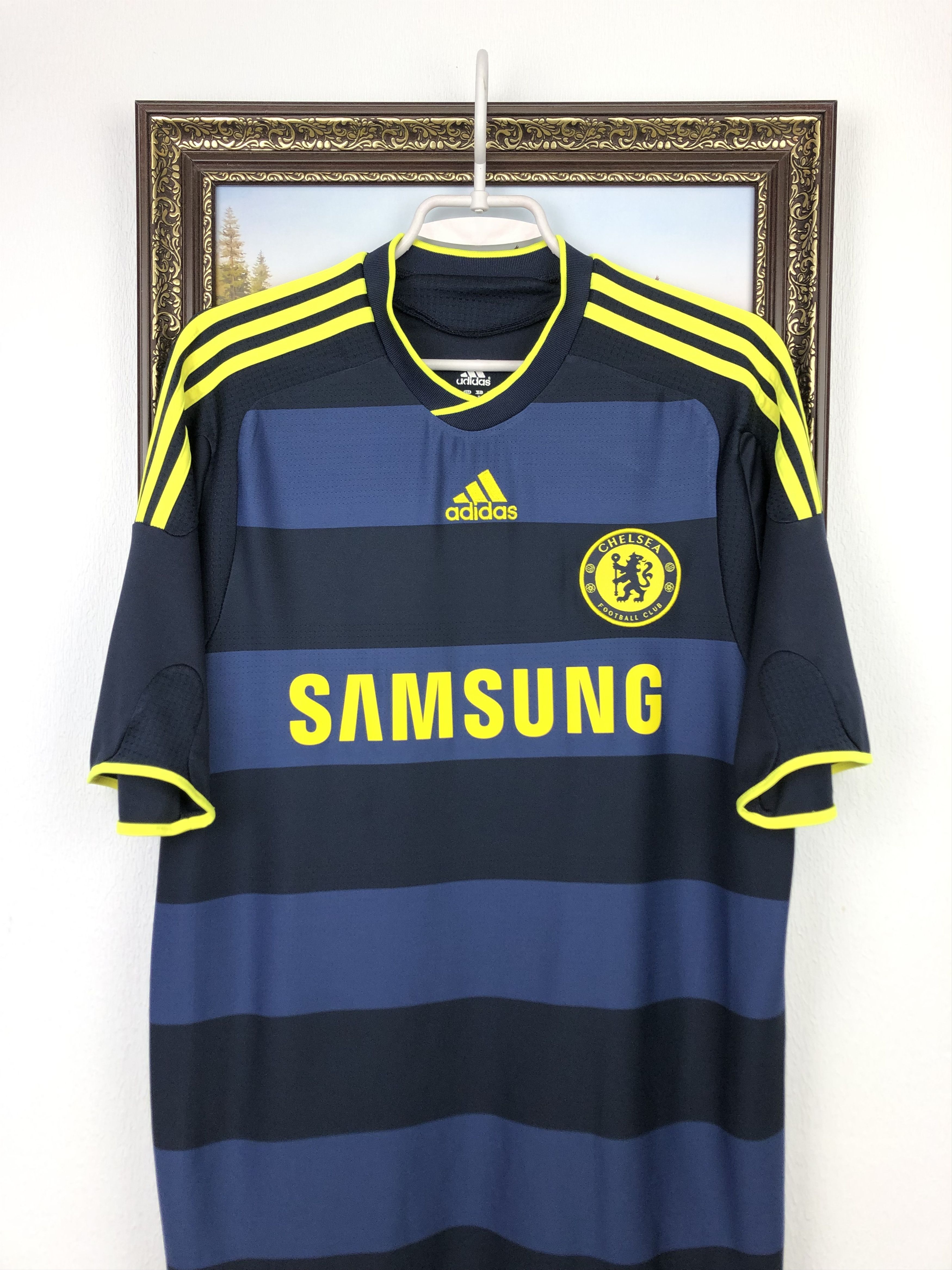 Adidas Chelsea Away football shirt 2009 Soccer Adidas Jersey Trikot Size US M / EU 48-50 / 2 - 2 Thumbnail