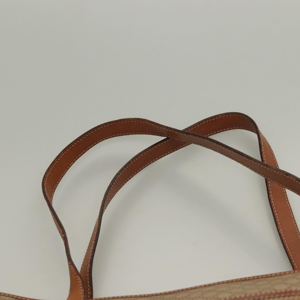Celine CELINE Macadam Canvas Tote Bag Beige Gold Size ONE SIZE - 8 Thumbnail