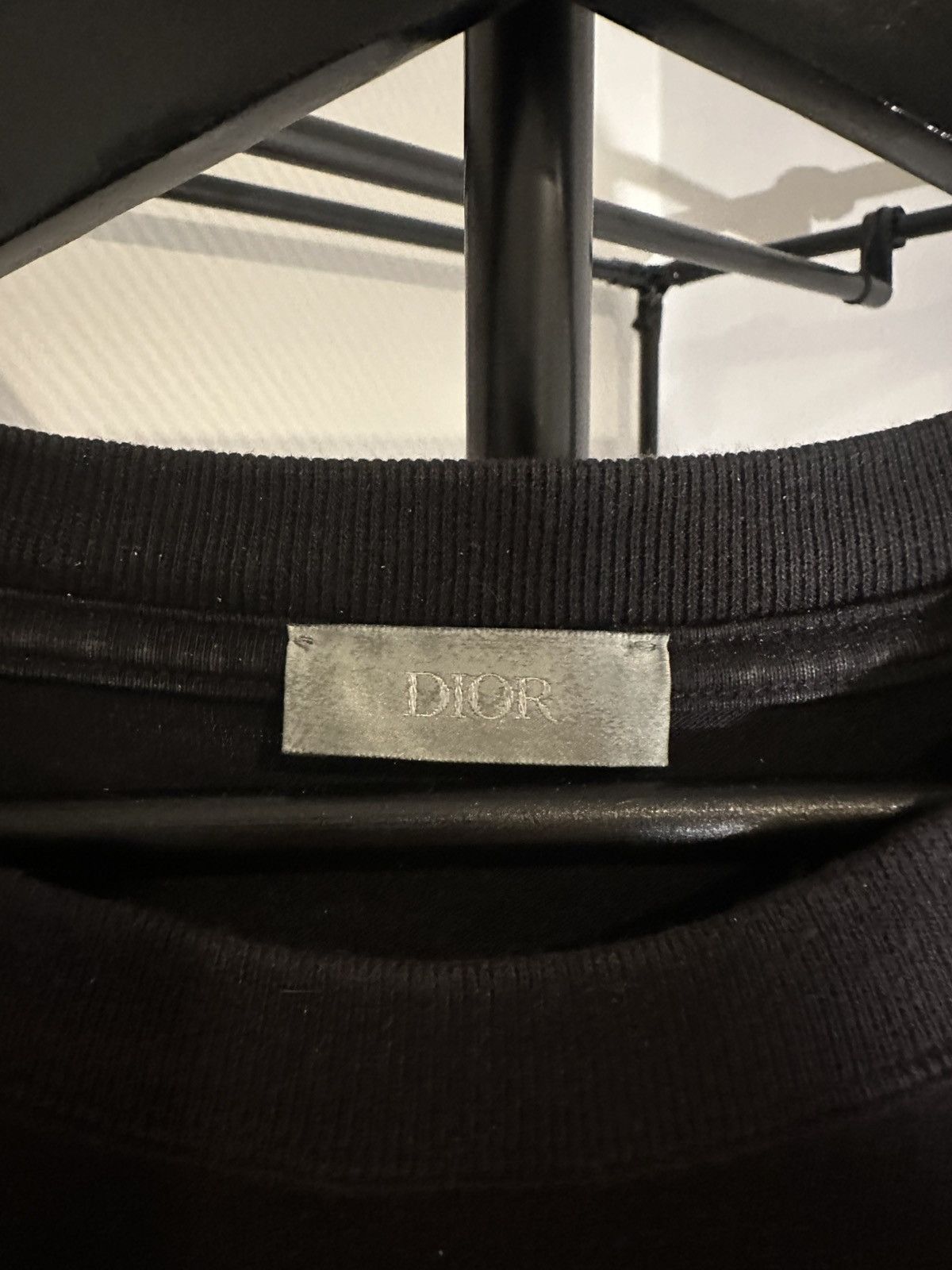 Dior Dior Collegiate Varsity Script ‘47’ T-shirt Black M Size US M / EU 48-50 / 2 - 4 Thumbnail