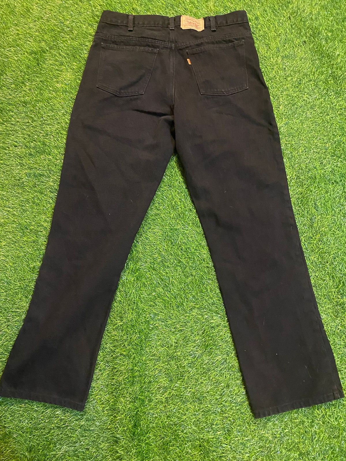 Levi's Levis strauss & co black jeans orange tabs pants size 36x32 Size US 36 / EU 52 - 2 Thumbnail
