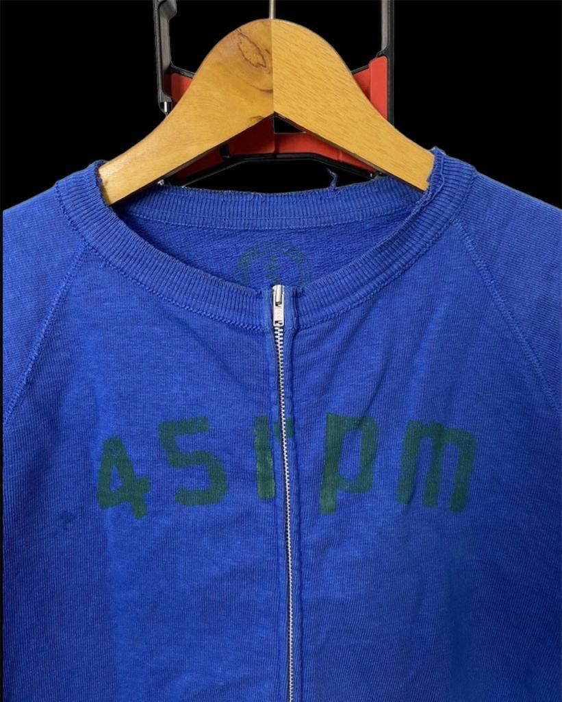 45rpm × Blue Blue Japan × Japanese Brand Vintage 45rpm Jacket Size S / US 4 / IT 40 - 2 Thumbnail