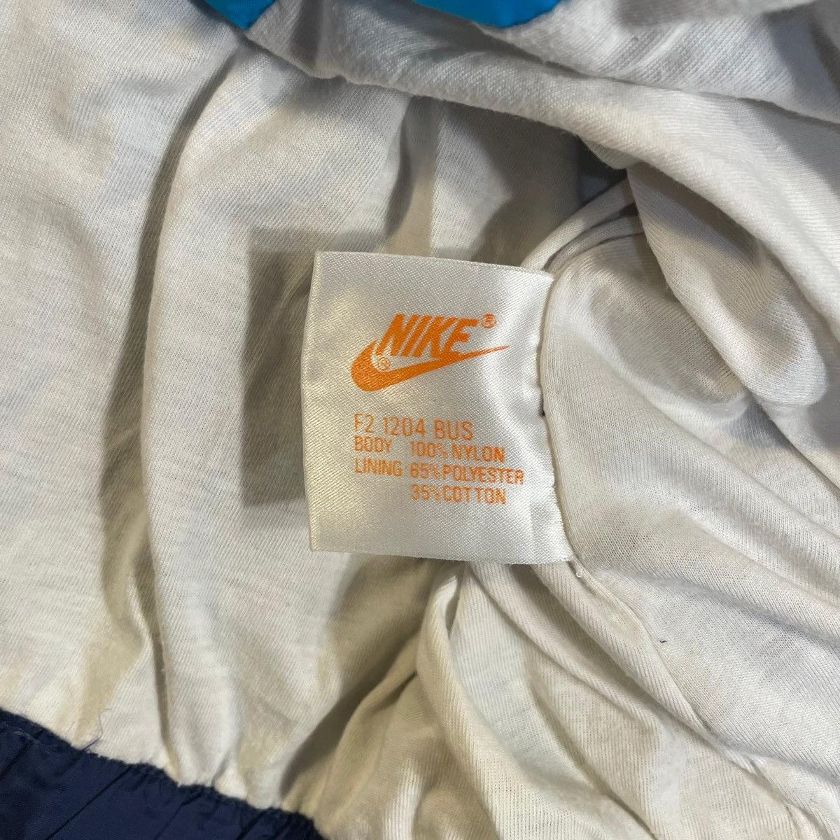 Nike Nike windbreaker jacket in blue and purple vintage 90s 80s Size US XXL / EU 58 / 5 - 7 Thumbnail