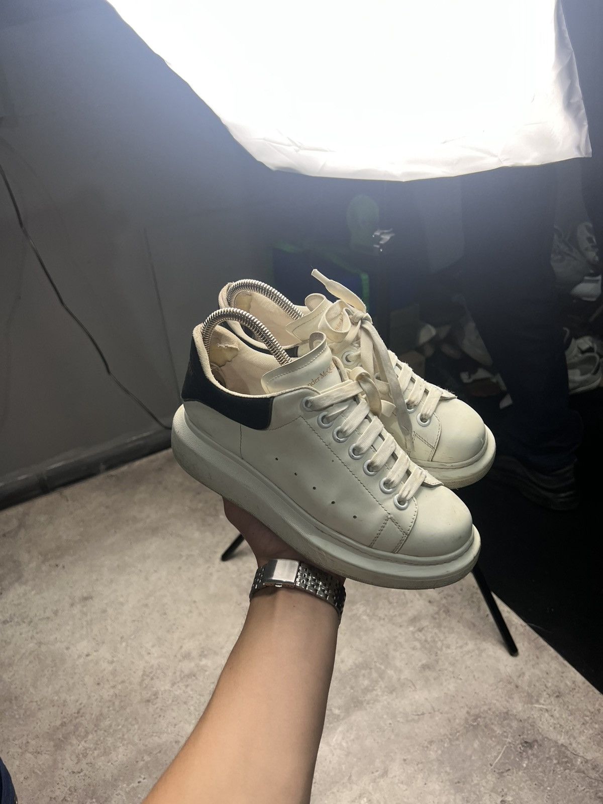 Alexander McQueen Alexander Mcqueen Oversized Sneakers Shoes Size US 7 / IT 37 - 1 Thumbnail