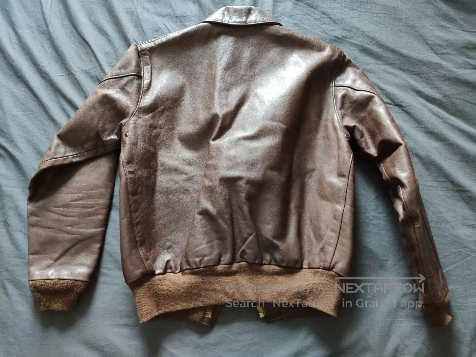 Eastman Leather Clothing Eastman A2 Leather Jacket Size 36. Size US S / EU 44-46 / 1 - 2 Thumbnail