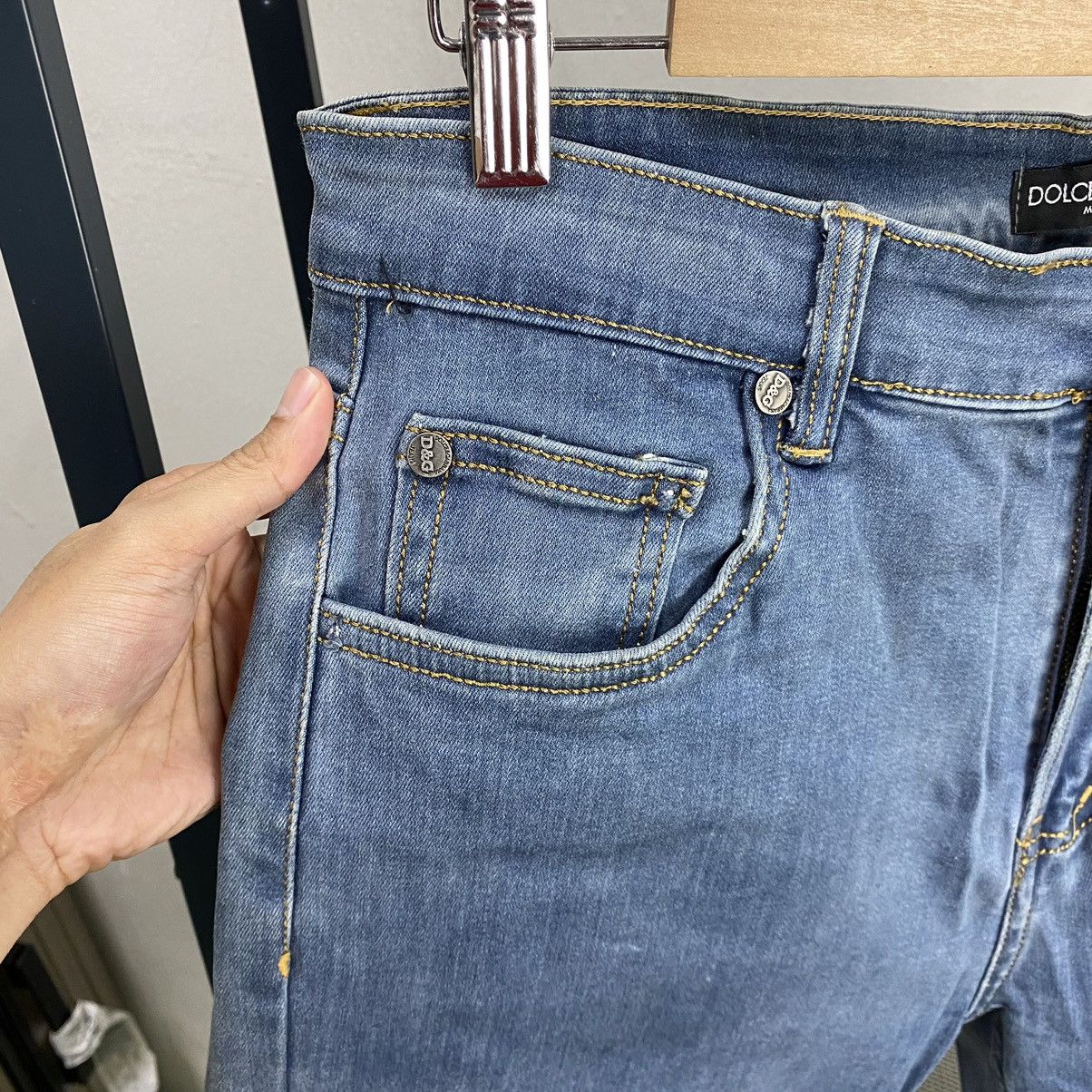Designer × Dolce & Gabbana Dolce&Gabbana Skinny Stretchable Travis Scott Lil Uzi Style Size US 32 / EU 48 - 11 Thumbnail