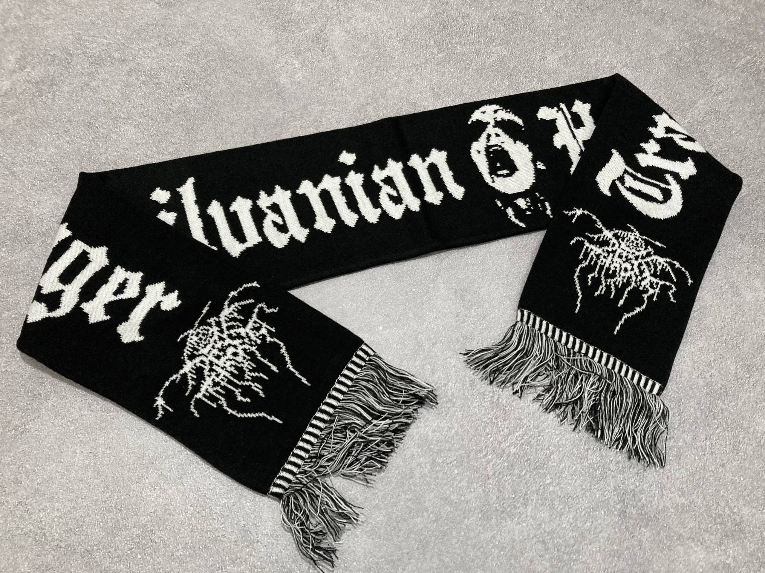 Band Tees Scarf Darkthrone - Transilvanian Hunger black metal Size ONE SIZE - 2 Thumbnail