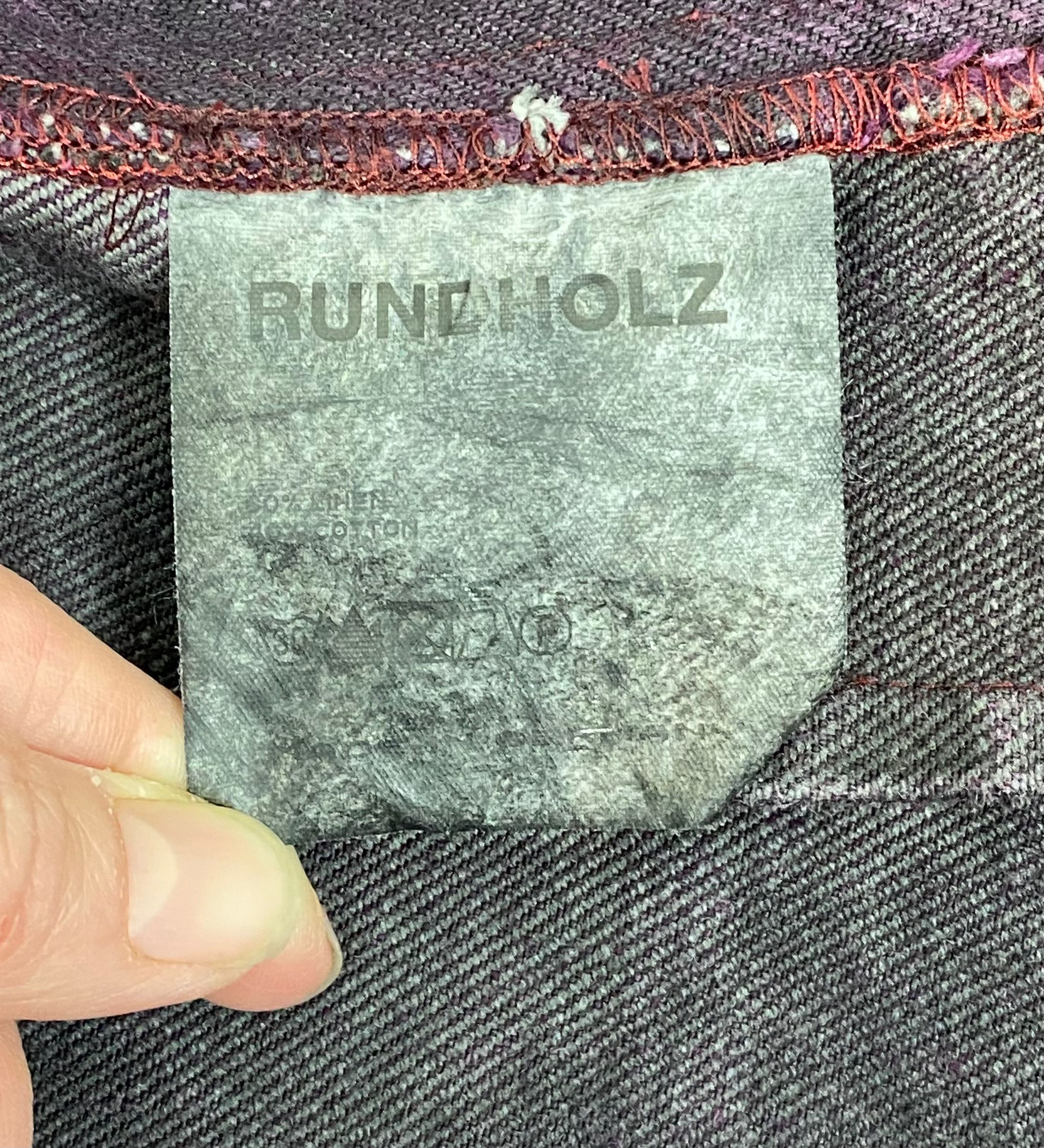 Rundholz rundholz women's waxed jacket garment dyed size XS Size XS / US 0-2 / IT 36-38 - 11 Thumbnail