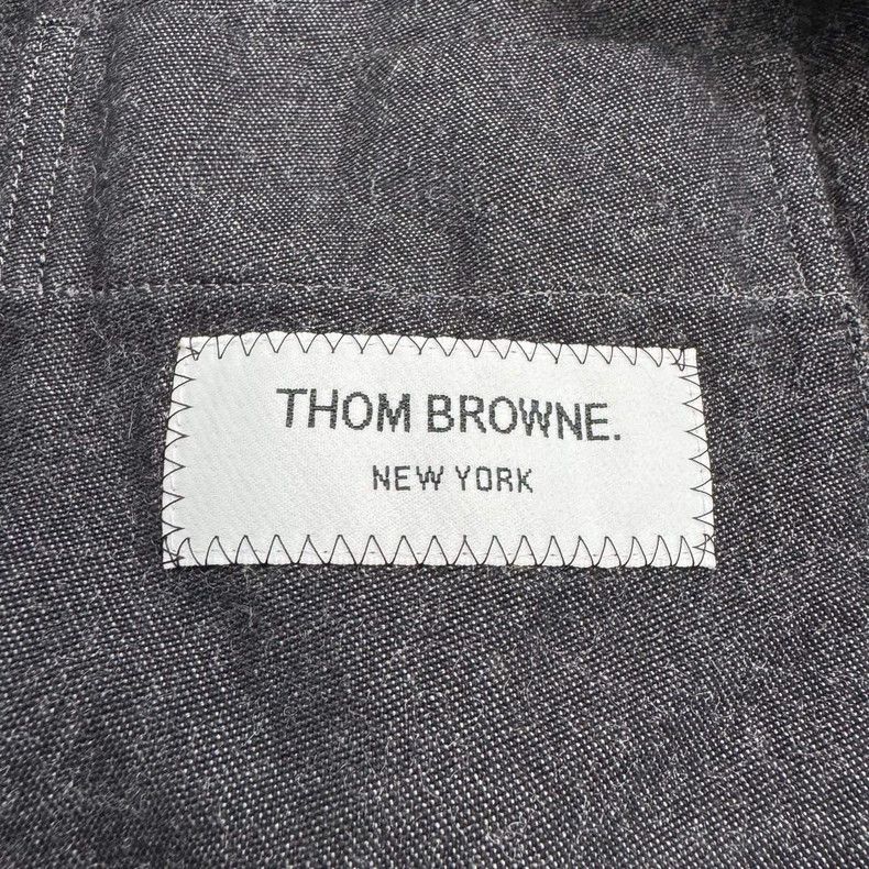 Thom Browne Thom Browne size2 Arm loop wool shirt Size US M / EU 48-50 / 2 - 3 Thumbnail