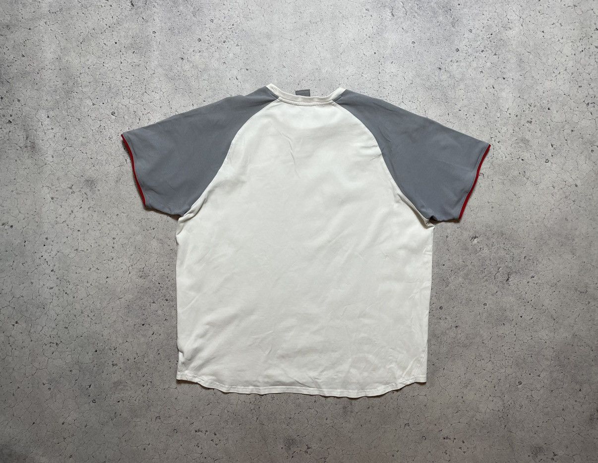 Nike × Vintage Vintage Nike Athletic Big Logo Swoosh T-Shirt Y2K Size US XL / EU 56 / 4 - 2 Thumbnail
