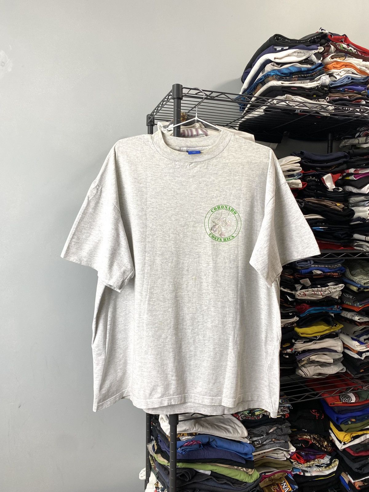 Vintage Vintage 1990’s Asocor Casta Rica Art T Shirt Surf Style Size US XXL / EU 58 / 5 - 2 Thumbnail