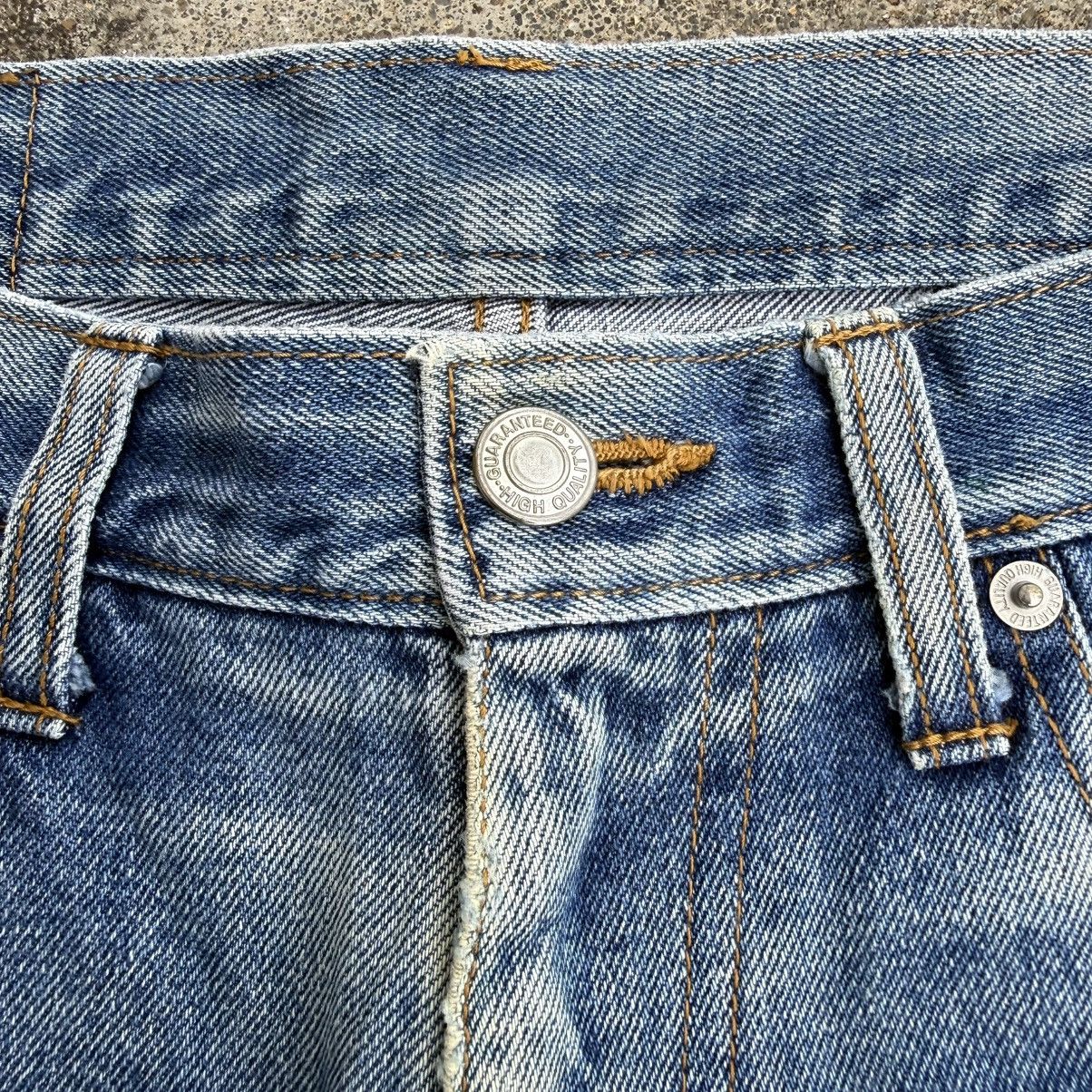 Japanese Brand Vintage OutGear Faded Mud washer Denim Jean Pants W30 Size US 30 / EU 46 - 5 Thumbnail