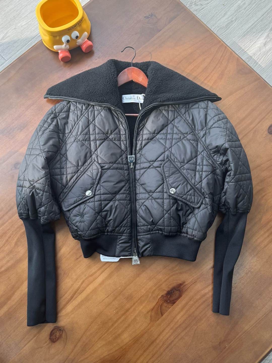 Dior Dior Quilted Shearling Collar Jacket Size FR 36 Size XS / US 0-2 / IT 36-38 - 1 Thumbnail