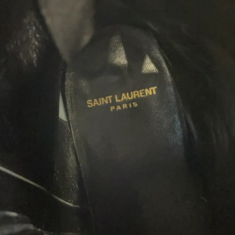 Saint Laurent Paris Devon Python Skin Boots by Hedi Slimane Size US 8 / EU 41 - 9 Thumbnail