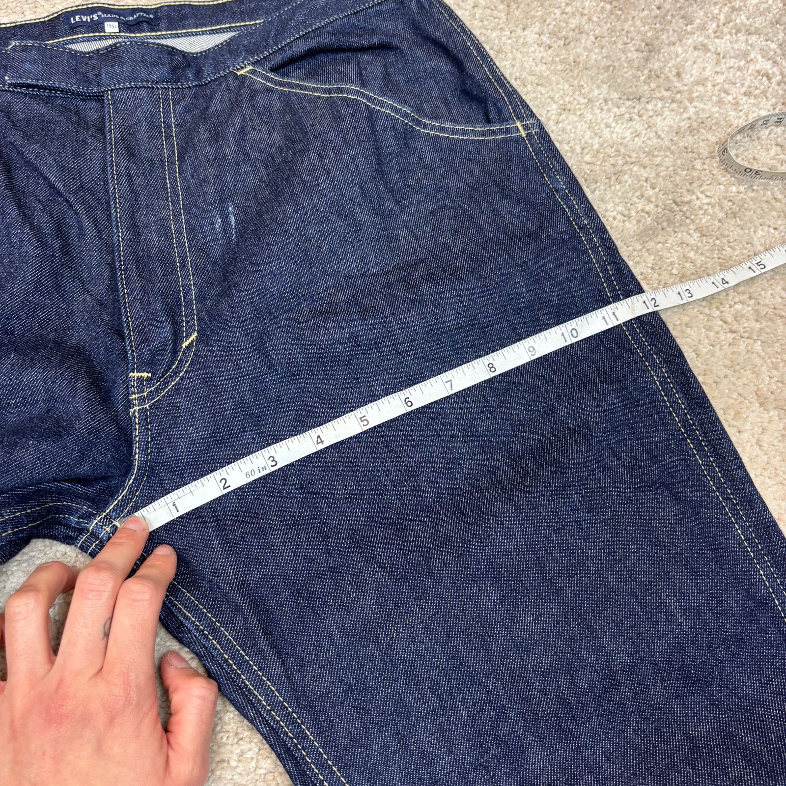 Levi's Made & Crafted Levi's Made and Crafted Slim Jeans 32x30 Minimalist Casual Size US 32 / EU 48 - 8 Thumbnail