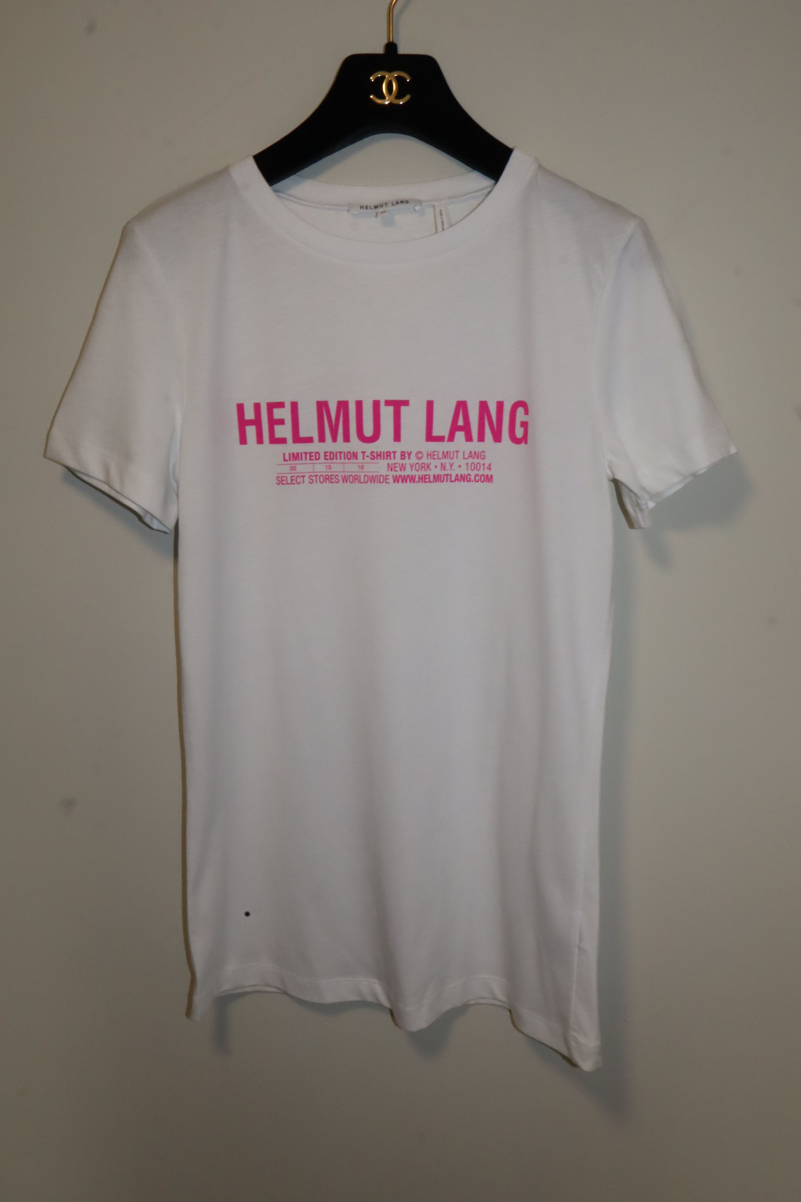 Helmut Lang Logo print t-shirt Size XS / US 0-2 / IT 36-38 - 1 Thumbnail