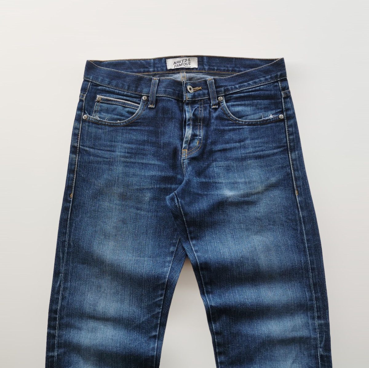Naked & Famous Naked & Famous Left Hand Twill Selvedge SuperskinnyGuy 32x43 Size US 32 / EU 48 - 6 Thumbnail