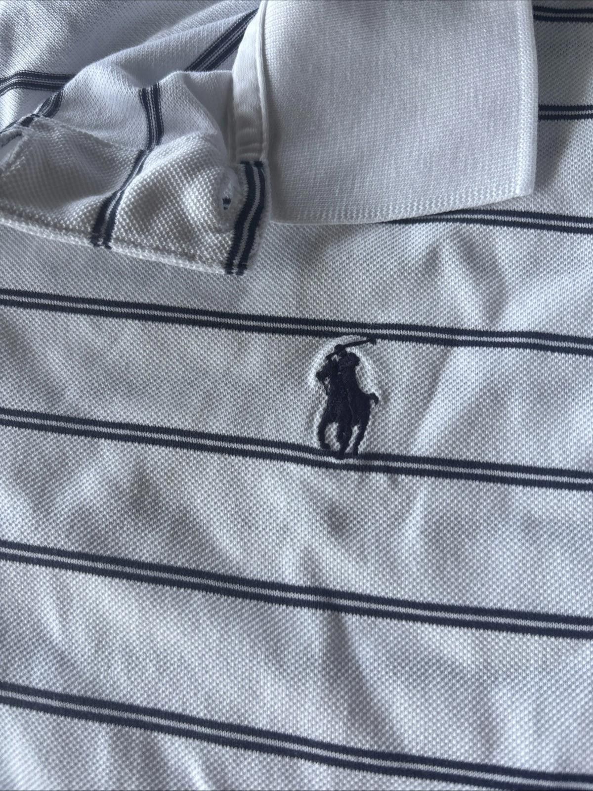 Polo Ralph Lauren Polo Golf Ralph Lauren Striped Golf Polo Shirt Pima Cotton L Size ONE SIZE - 3 Thumbnail