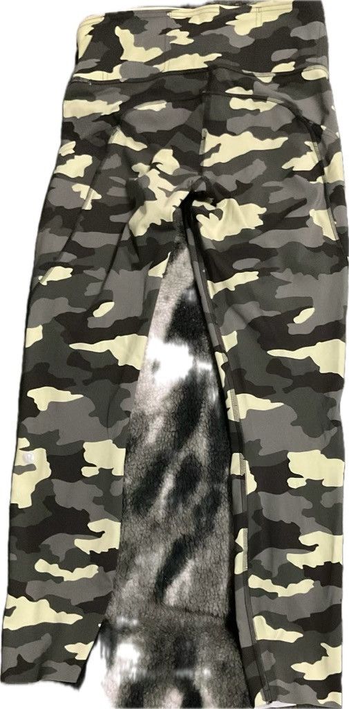 Lululemon Wunder train high rise crop tights with pockets Size 28" / US 6 / IT 42 - 2 Thumbnail